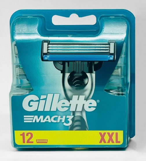 Gillette Mach3 12 kpl