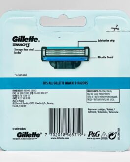 Gillette Mach3 -terät, 12 kpl